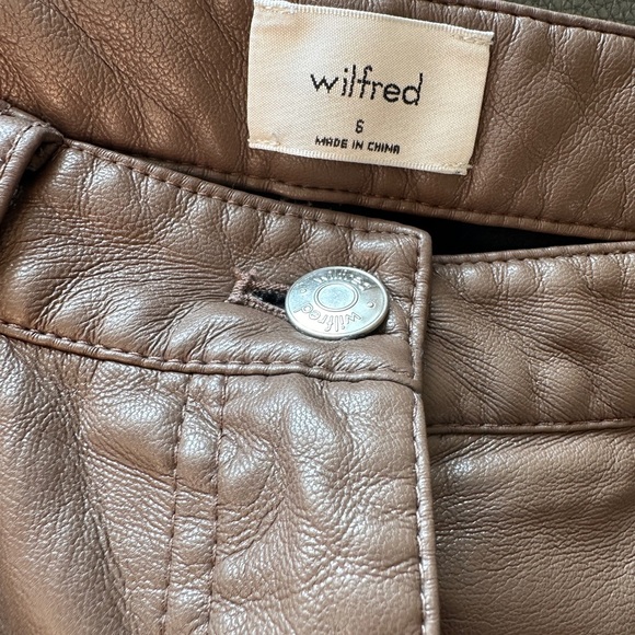 Aritzia Melina pants size 6 brown - Picture 4 of 5